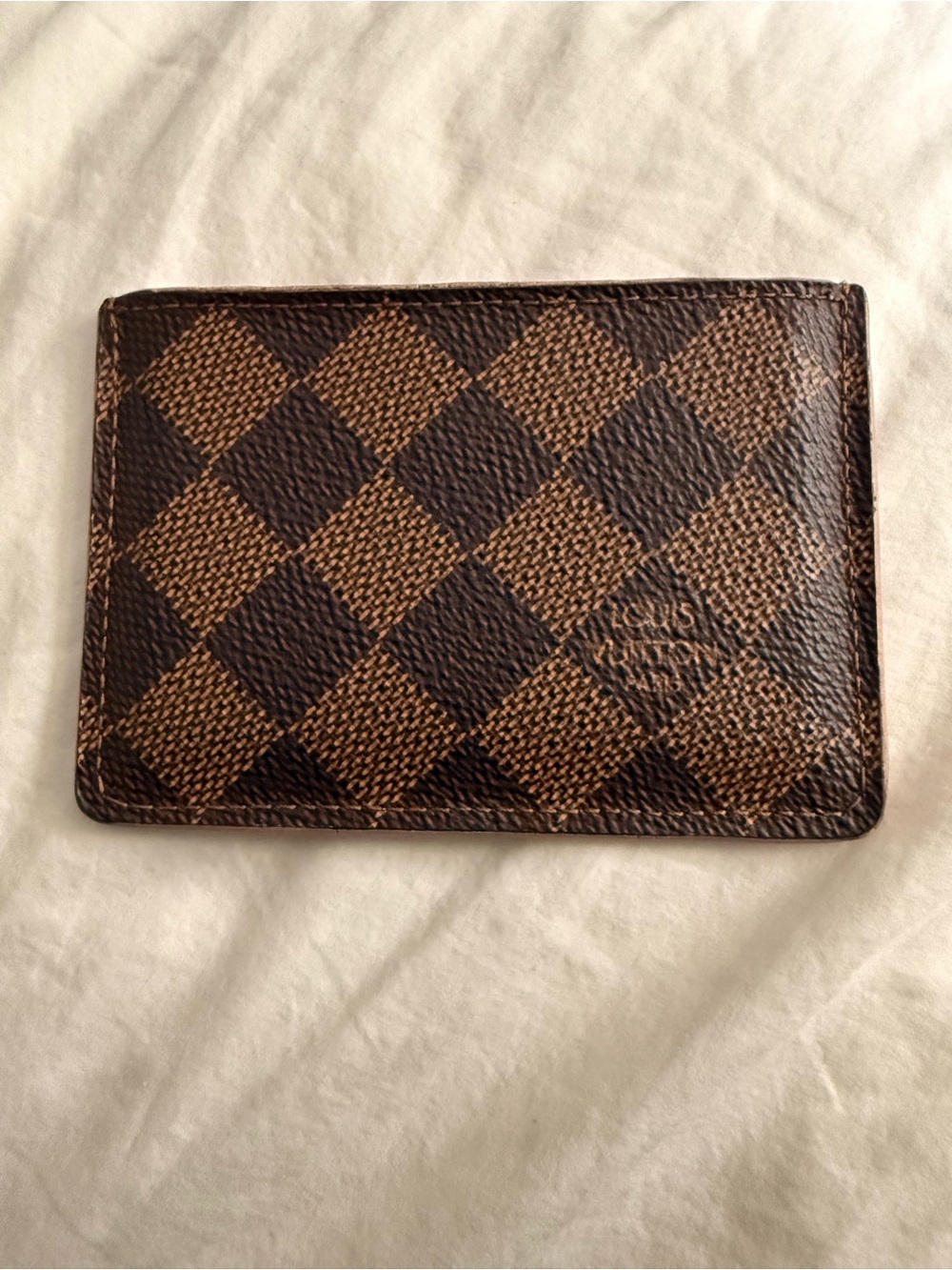 Louis Vuitton Porte Carte Kaisa Damier Ebene Card Holder